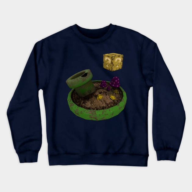 The End of the Kingdom Crewneck Sweatshirt by mastersdigitalpainting